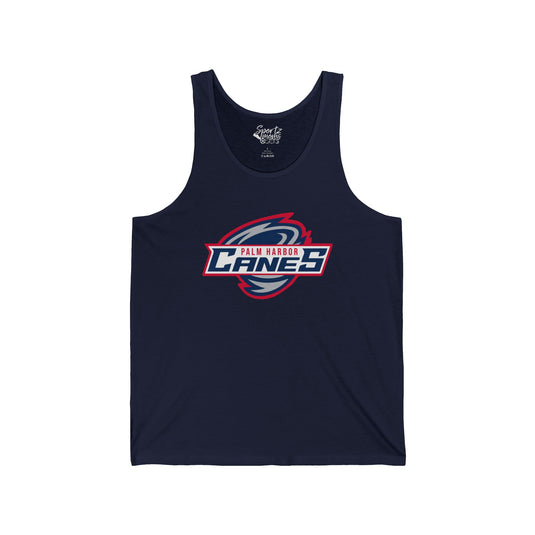 Palm Harbor Lady Canes Unisex Jersey Tank