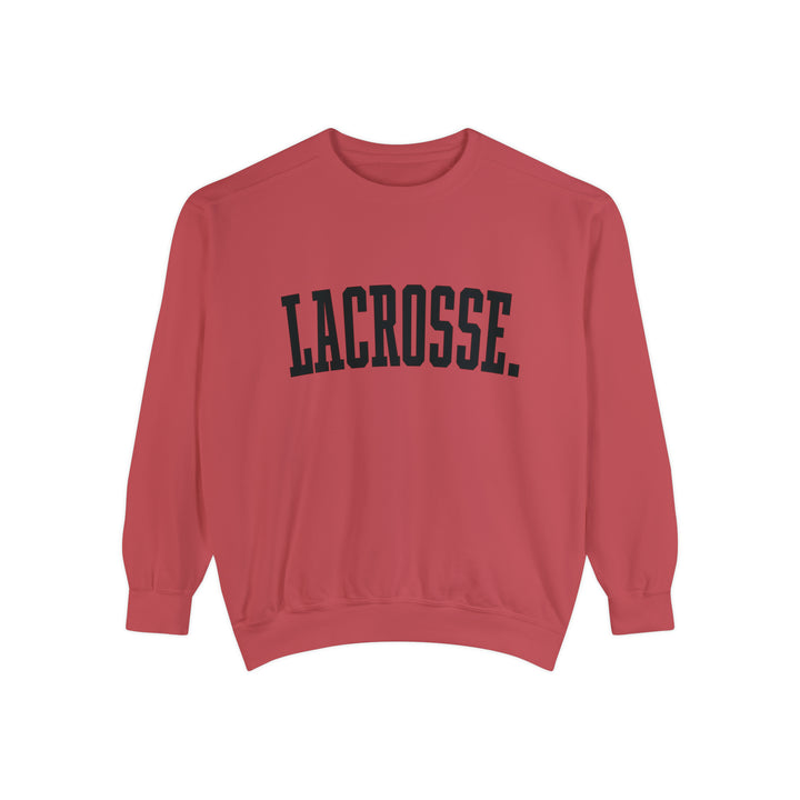 Tall Design Lacrosse Adult Unisex Premium Crewneck Sweatshirt