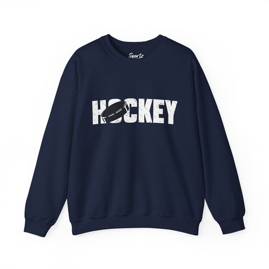 Hockey Adult Unisex Basic Crewneck Sweatshirt