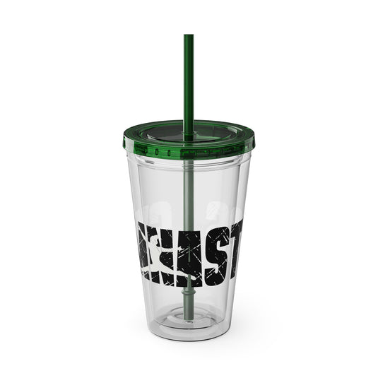 Gymnastics 16 oz Sunsplash Tumbler with Straw