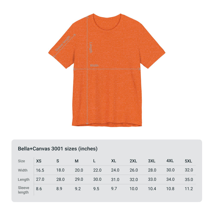 Unisex Adult Mid-Level T-Shirt Color Options 10