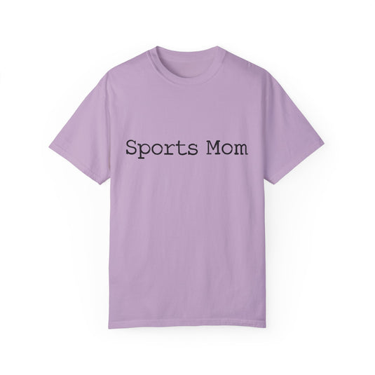 Sports Mom Adult Unisex Premium T-Shirt - Typewriter Design