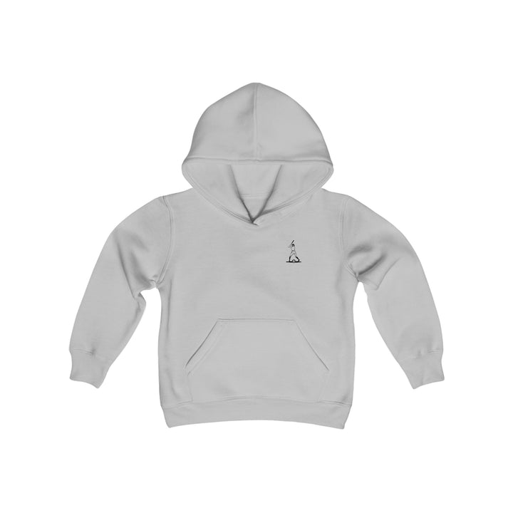 Raised in a Cage Softball Unisex Youth Hooded Sweatshirt