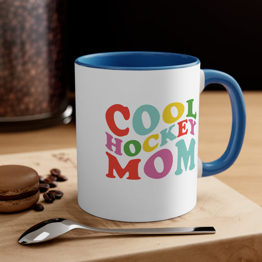 Cool Hockey Mom 11oz Accent Mug