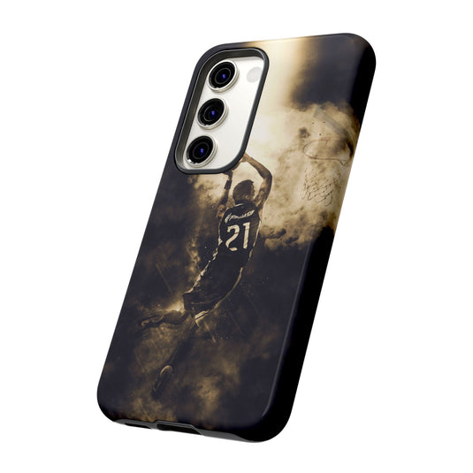 Custom Picture Tough Phone Case - Smoke Effect