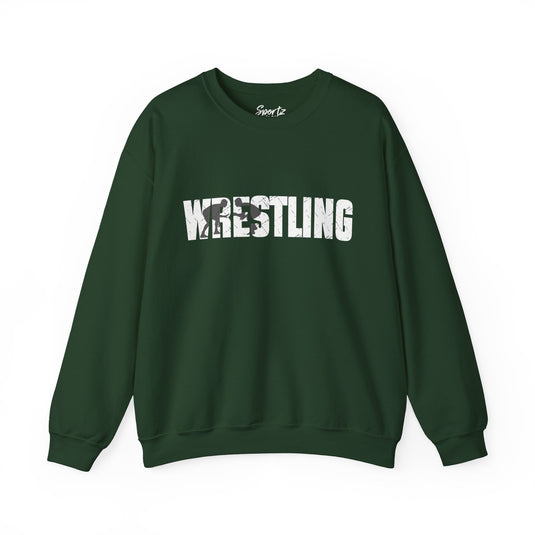 Wrestling Adult Unisex Basic Crewneck Sweatshirt