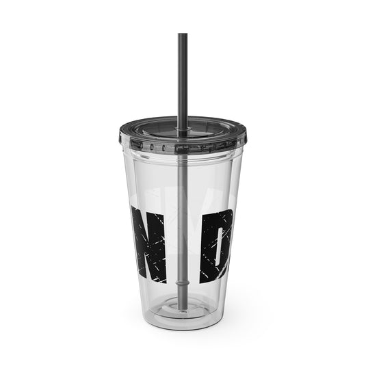 Lacrosse 16 oz Sunsplash Tumbler with Straw w/Custom Name