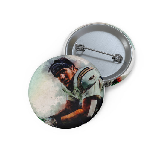 Offside Sports Photography Custom Pin Buttons - Watercolor Effect