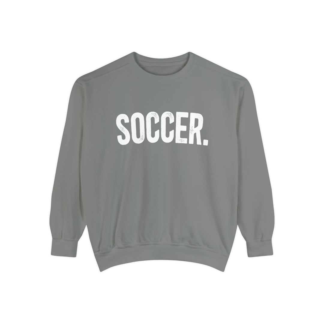 Rustic Design Soccer Adult Unisex Premium Crewneck Sweatshirt