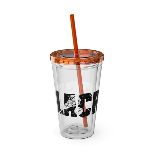 Lacrosse 16 oz Sunsplash Tumbler with Straw