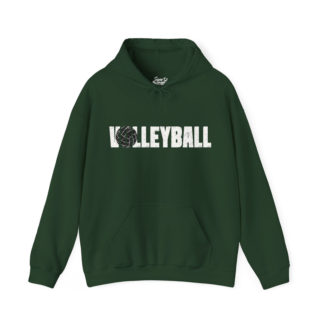 Volleyball Adult Unisex Hooded Sweatshirt