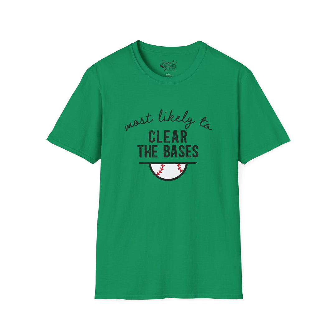 Most Likely To Baseball Adult Unisex T-Shirt