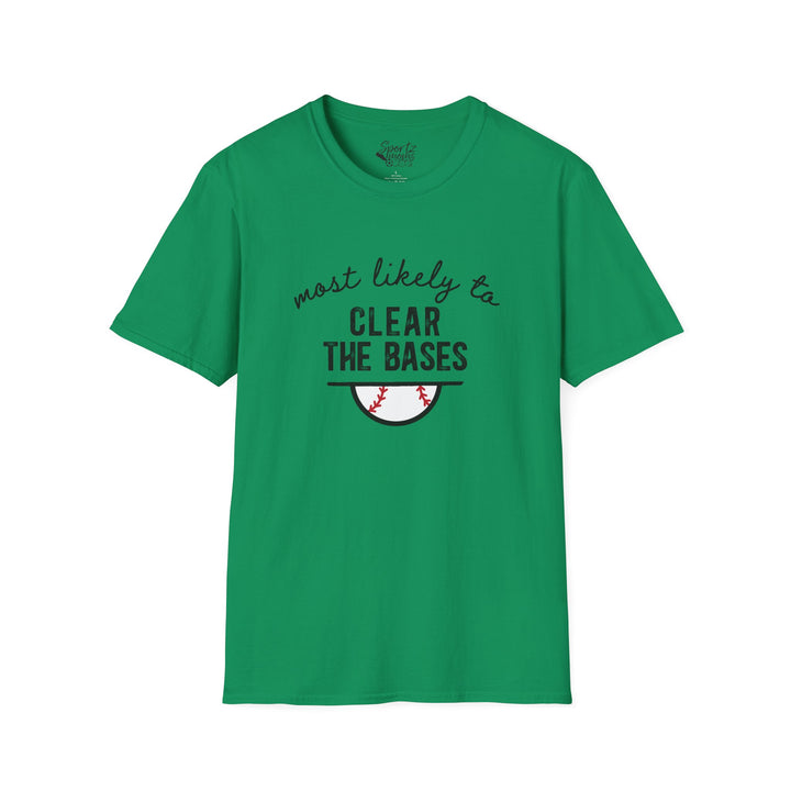 Most Likely To Baseball Adult Unisex T-Shirt