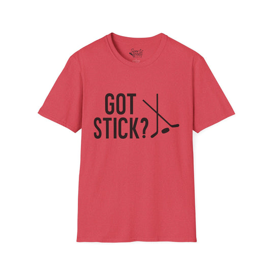 Got Stick Hockey Adult Unisex Basic T-Shirt