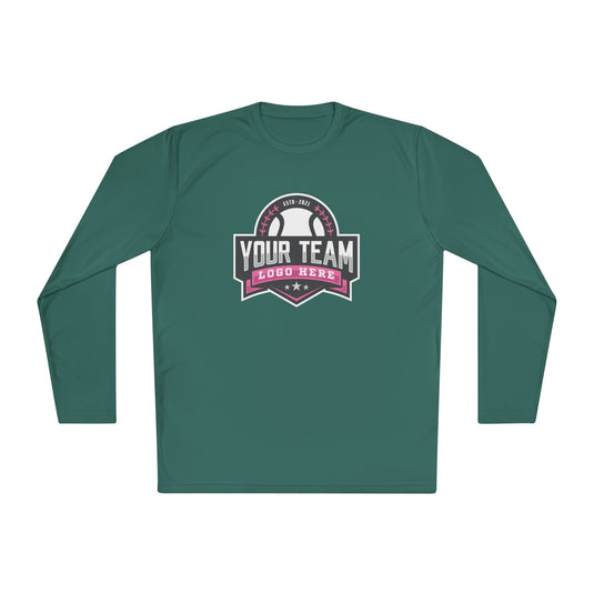 Unisex Adult Long Sleeve Competitor Moisture Wicking Shirt Color Options 2