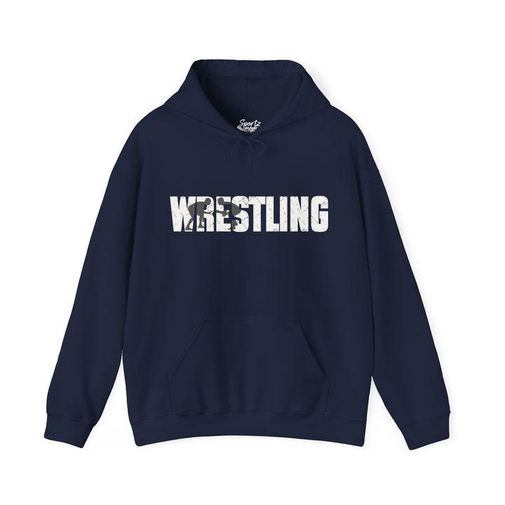 Wrestling Adult Unisex Hooded Sweatshirt