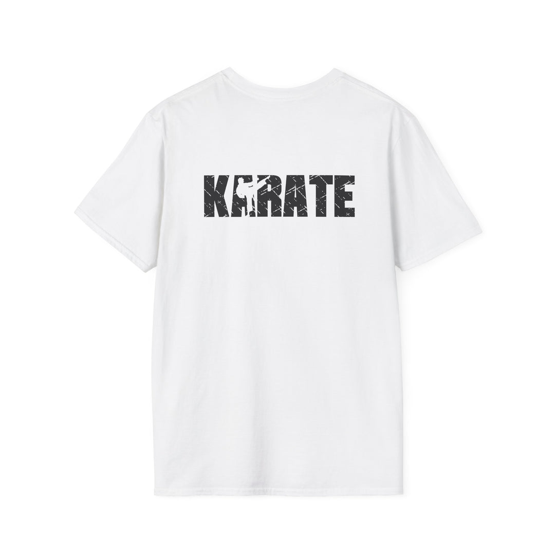 Key Martial Arts Unisex Adult T-Shirt - Karate on Back