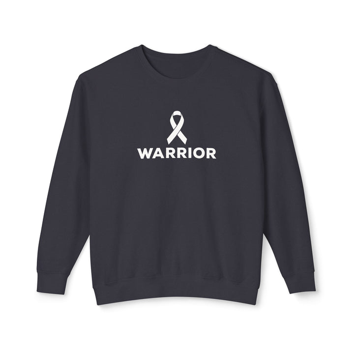 Cancer Ribbon Warrior Adult Unisex Premium Crewneck Sweatshirt