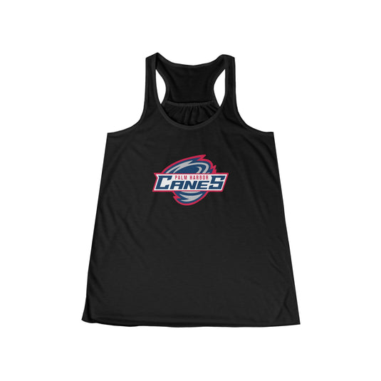 Palm Harbor Lady Canes Women's Flowy Racerback Tank