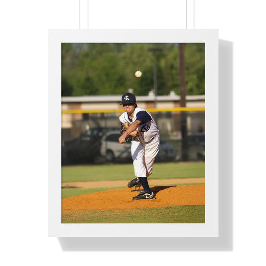 Quick Slants Photography Framed Vertical Poster