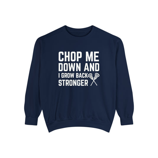 Chop Me Down Lacrosse Adult Unisex Premium Crewneck Sweatshirt