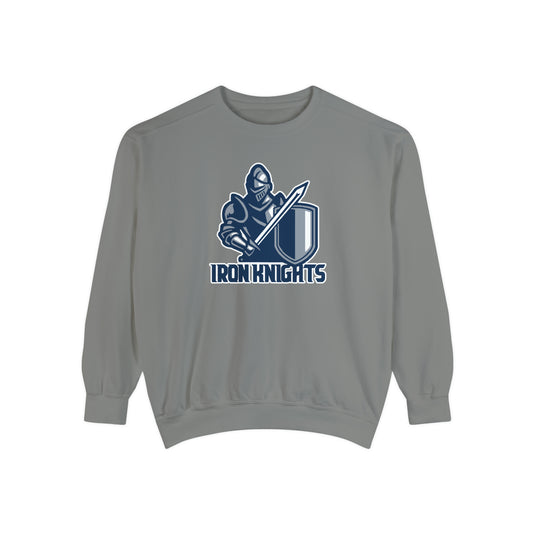 Iron Knights Premium Adult Unisex Crewneck Sweatshirt W/Knight Logo Only