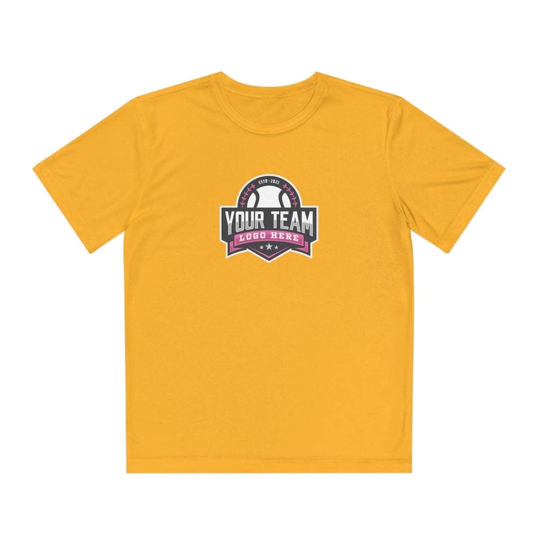 Unisex Youth Short Sleeve Competitor Moisture Wicking T-Shirt Color Options 1