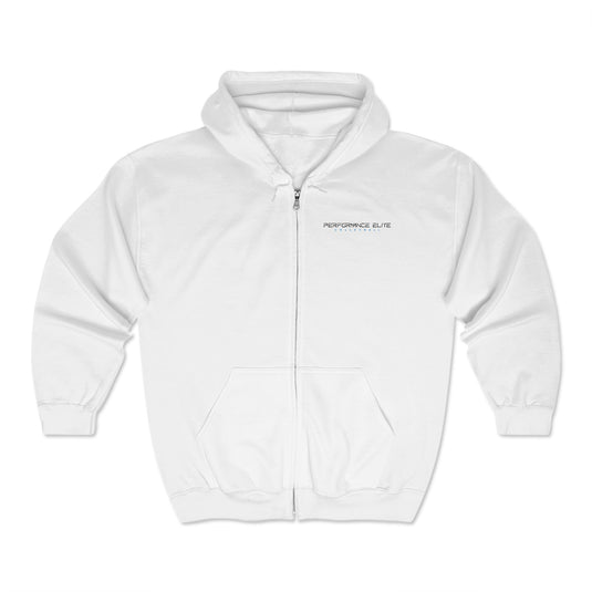 Performance Elite Unisex Adult Basic Full Zip Hooded Sweatshirt