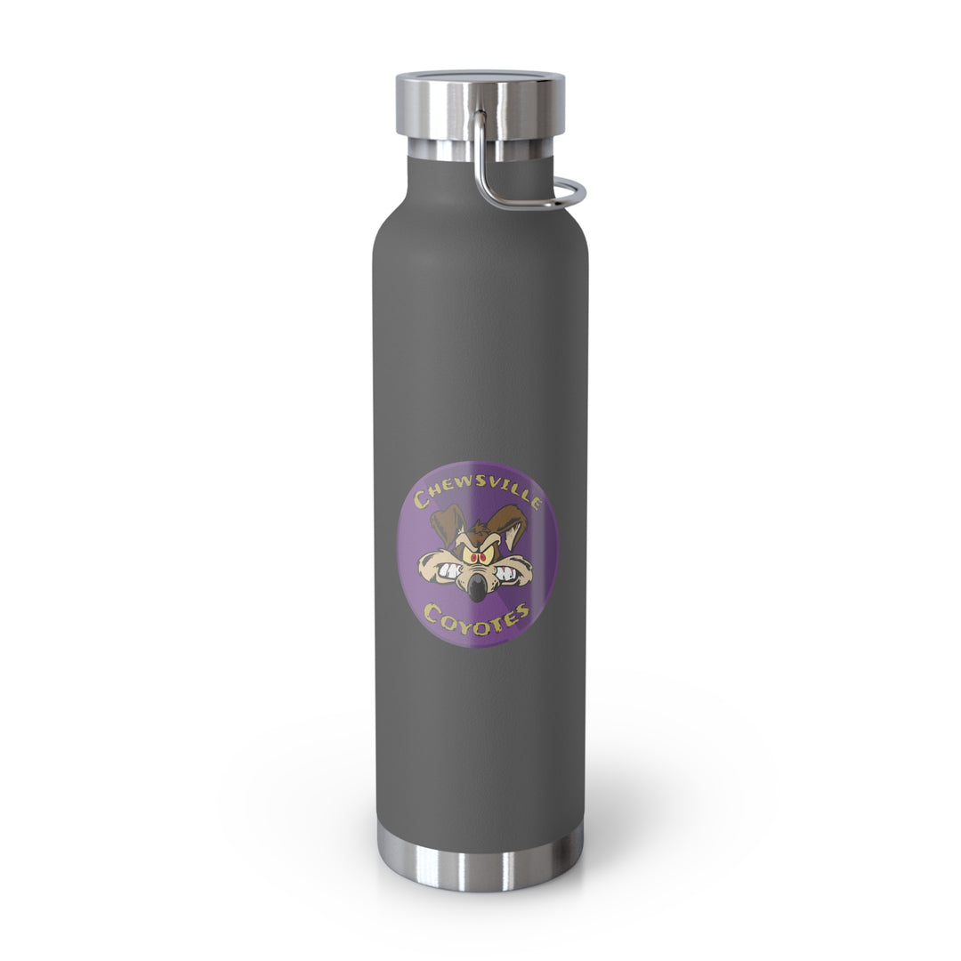 Chewsville Coyotes Copper Vacuum Insulated Bottle 22oz