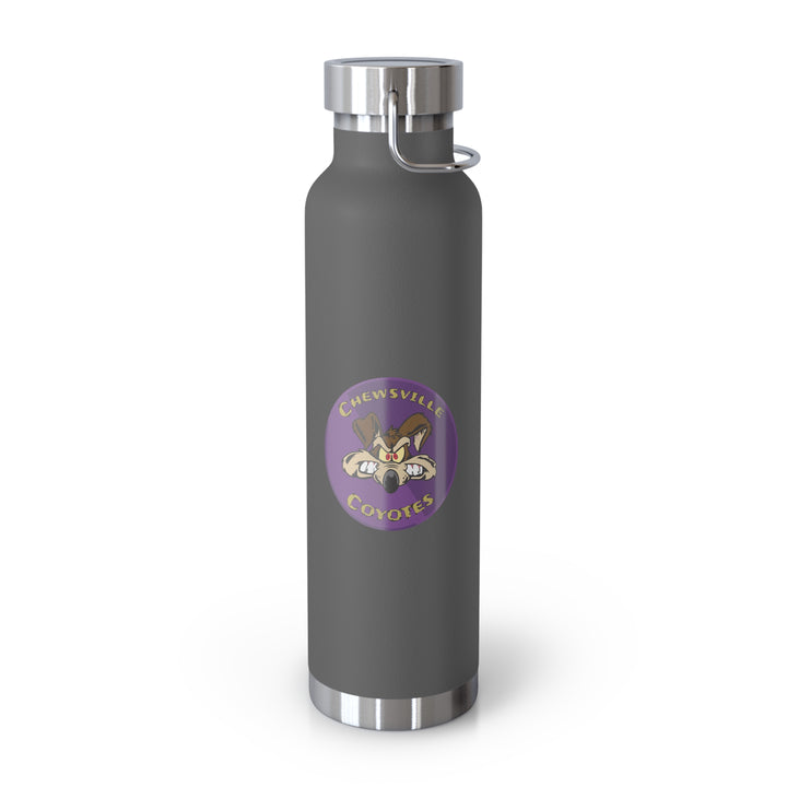 Chewsville Coyotes Copper Vacuum Insulated Bottle 22oz