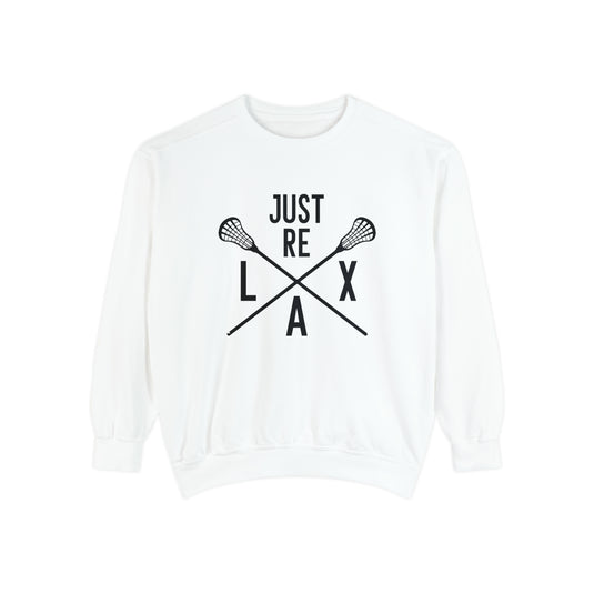 Just Re LAX Lacrosse Adult Unisex Premium Crewneck Sweatshirt