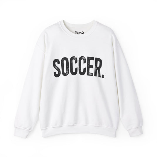 Rustic Design Soccer Adult Unisex Basic Crewneck Sweatshirt