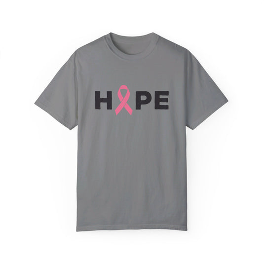 Hope Cancer Ribbon Adult Unisex Premium T-Shirt