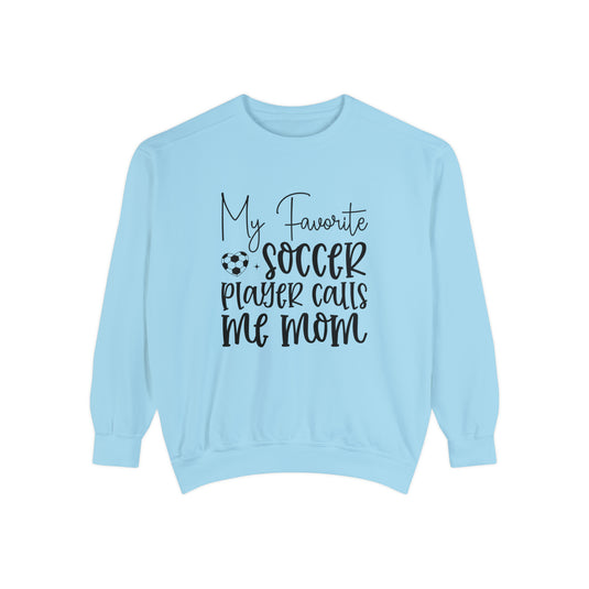 My Favorite Soccer Player Adult Unisex Premium Crewneck Sweatshirt