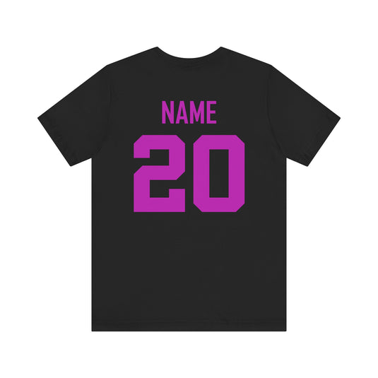 Latrobe Boys Soccer Unisex Adult Basic T-Shirt - Breast Cancer Design