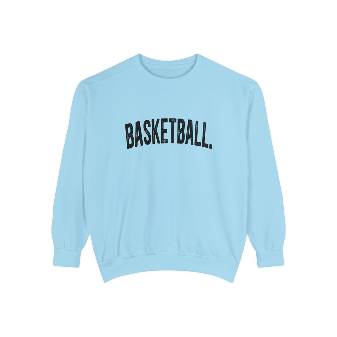 Rustic Design Basketball Adult Unisex Premium Crewneck Sweatshirt