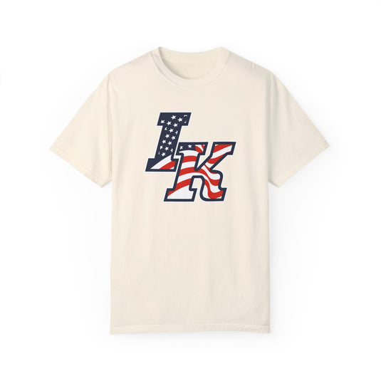 Iron Knights Premium Adult Unisex T-Shirt - Flag Design