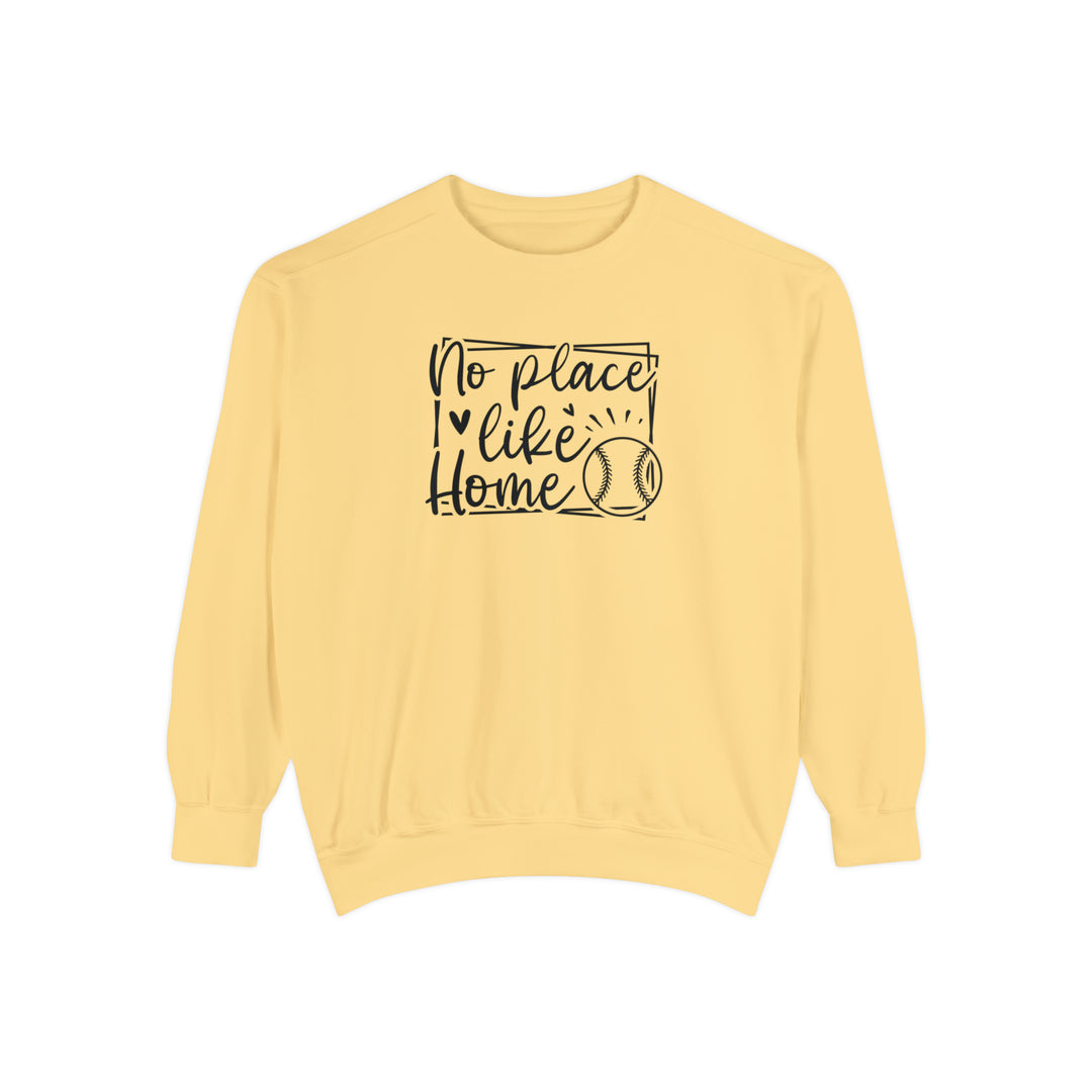 No Place Like Home Baseball Adult Unisex Premium Crewneck Sweatshirt