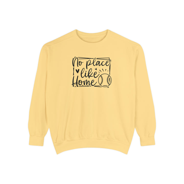 No Place Like Home Baseball Adult Unisex Premium Crewneck Sweatshirt