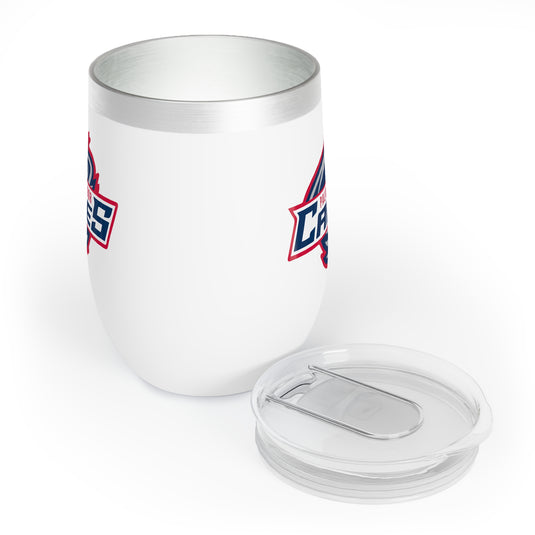 Palm Harbor Lady Canes Chill Wine Tumbler