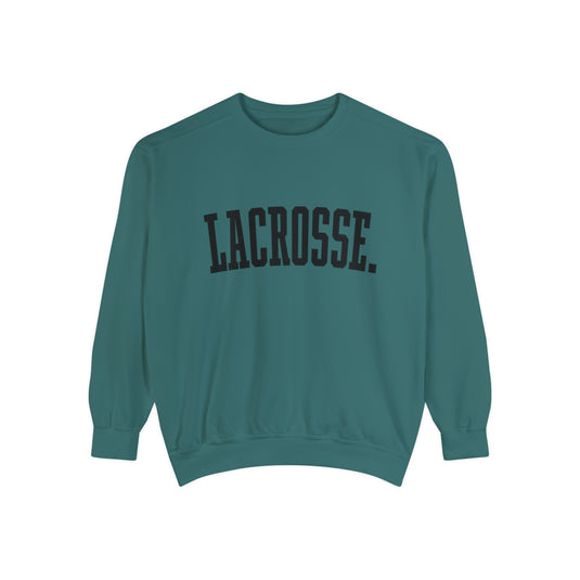 Tall Design Lacrosse Adult Unisex Premium Crewneck Sweatshirt