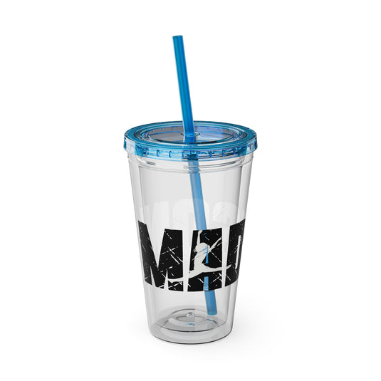 Dance 16 oz Sunsplash Tumbler with Straw w/Custom Name