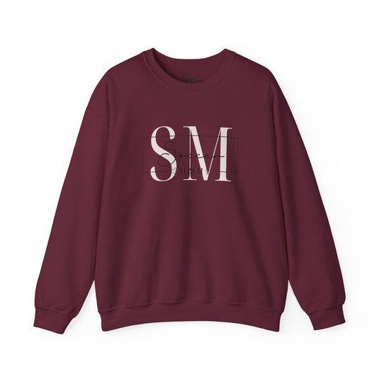 Soccer Mom SM Adult Unisex Basic Crewneck Sweatshirt