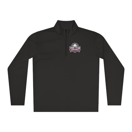 Unisex Adult Long Sleeve Quarter-Zip Pullover