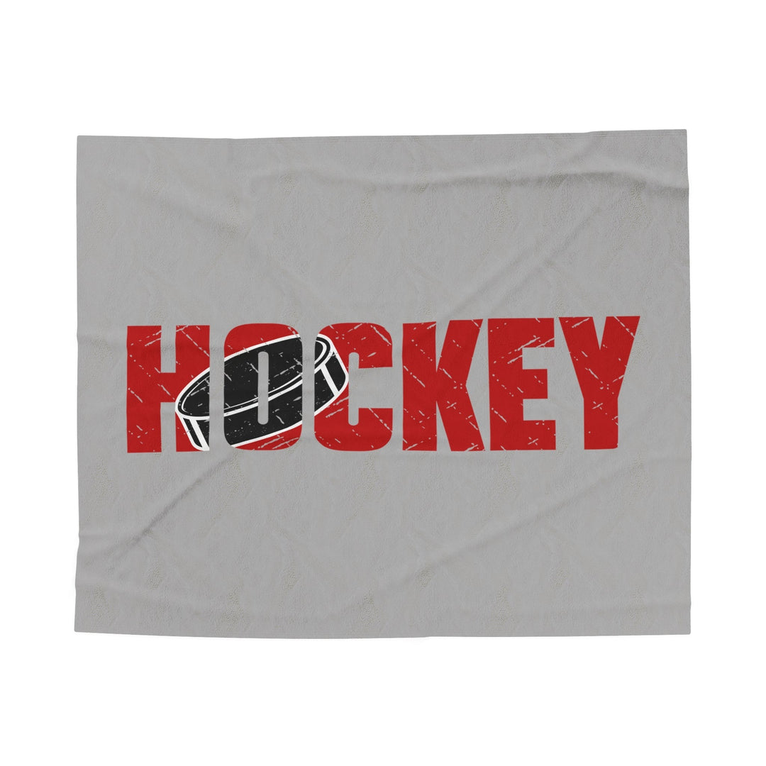 Hockey Plush Blanket