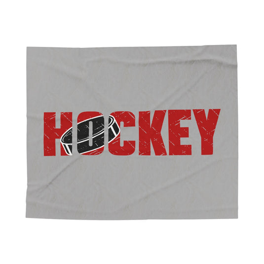 Hockey Plush Blanket