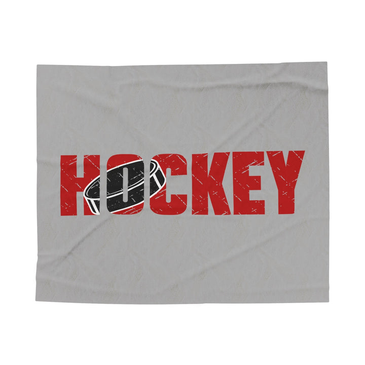 Hockey Plush Blanket