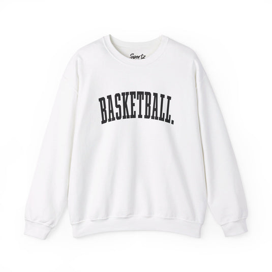 Tall Design Basketball Adult Unisex Basic Crewneck Sweatshirt