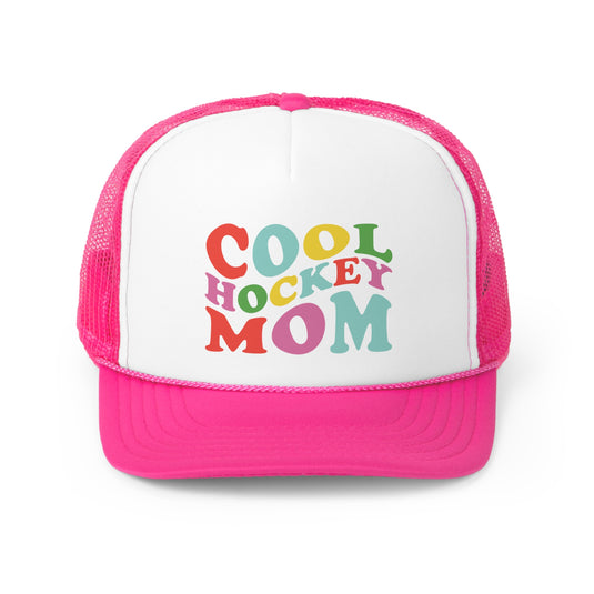 Cool Hockey Mom Trucker Hat