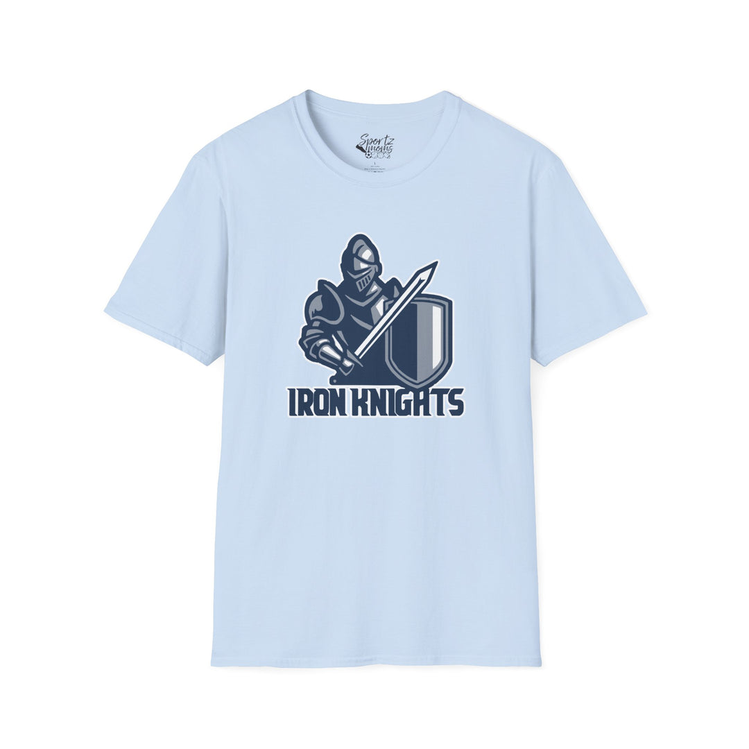 Iron Knights Adult Unisex T-Shirt - Knight Design